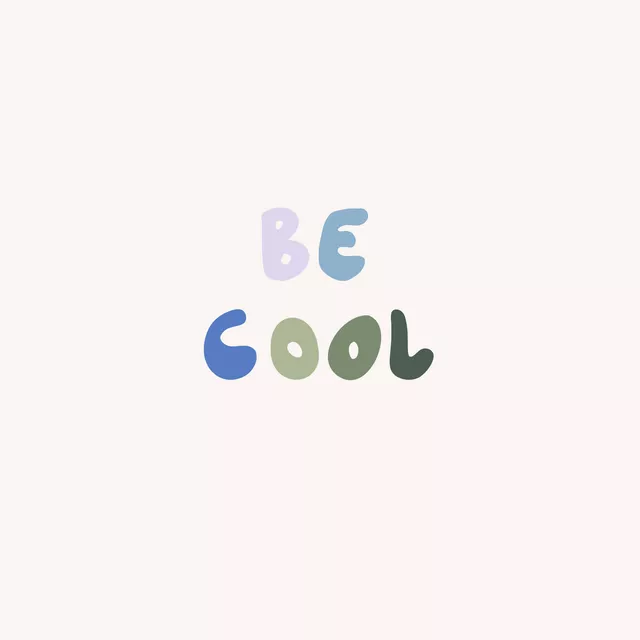 Kissen Be Cool