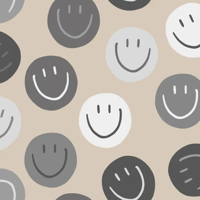 Smile Allover beige