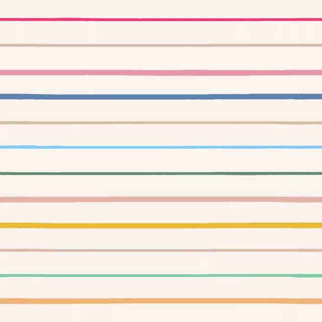 Bankauflage Colorful Stripes
