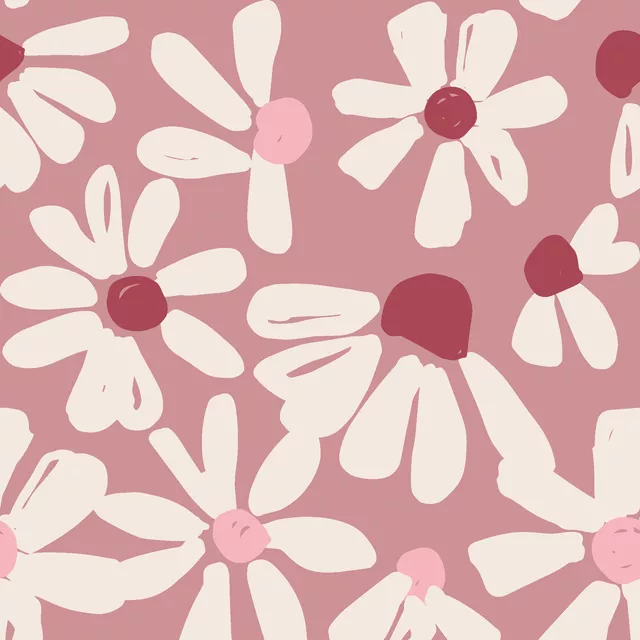 Allover Daisy Altrosa