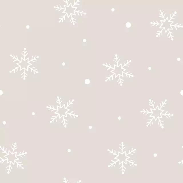 Sitzkissen SNOWFLAKE PATTERN 02