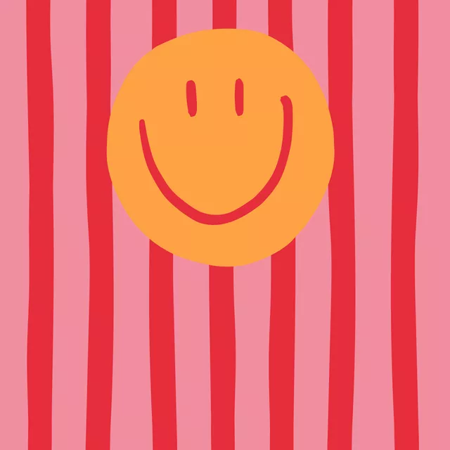 Smile Stripes rosa