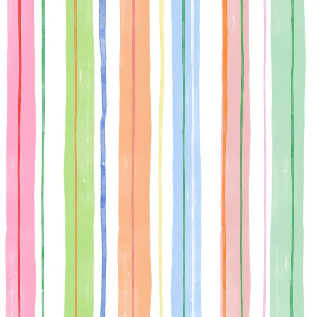 Dekovorhang Art Stripes bunt