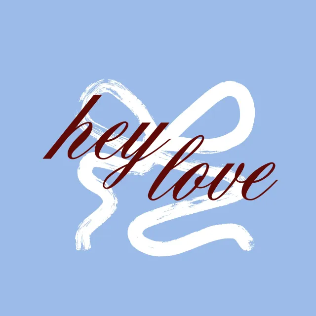 Kissen Hey Love