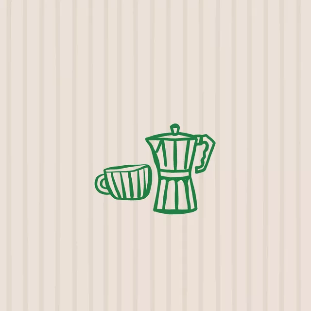 Tischset Coffee Stripes