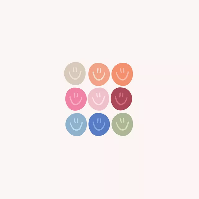 Kissen Regenbogen Smile