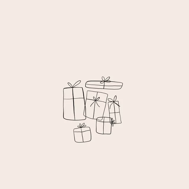 Geschirrtücher Gift Sketch Minimal