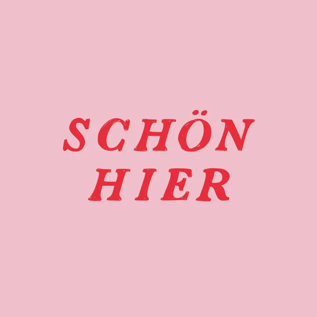 Kissen Schön Hier