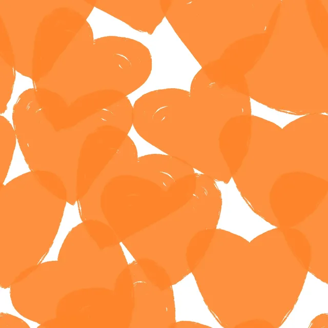 Tischdecke orange