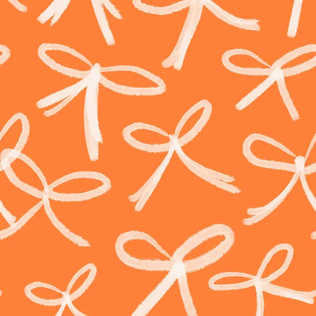 Tischset orange