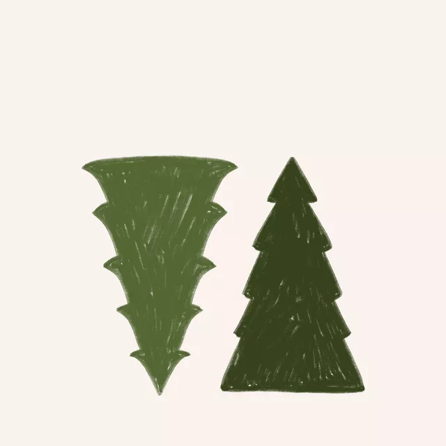 Kissen Duo Tree