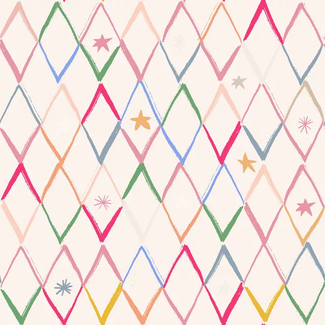 Tischset Pattern Colorful Xmas