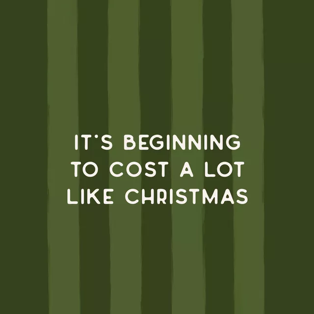 Kissen Christmas Quote