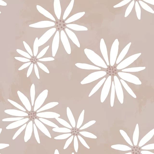 Geschirrtücher White Flower Pattern