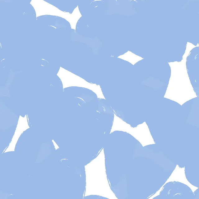 Kissen blau