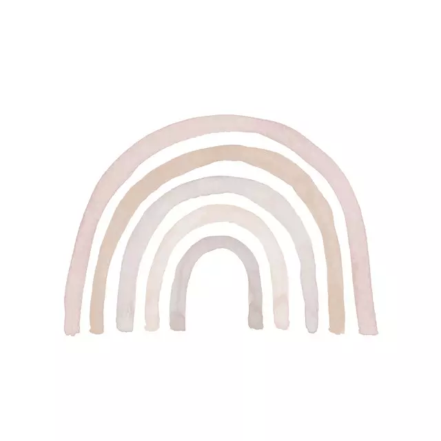 Kissen PASTEL RAINBOW