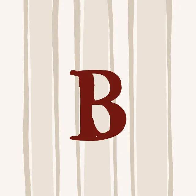 B