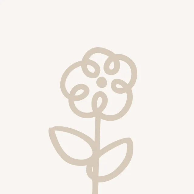 Kissen Daisy Bloom Taupe