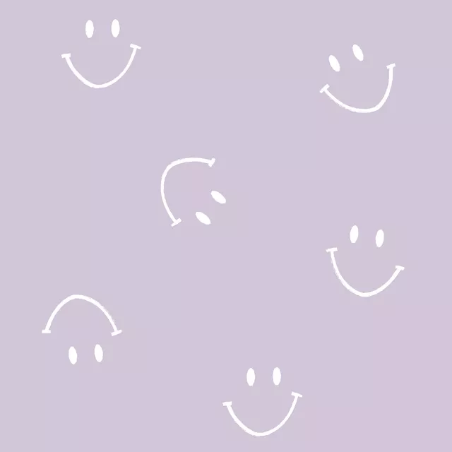 Tischdecke Smile Flieder