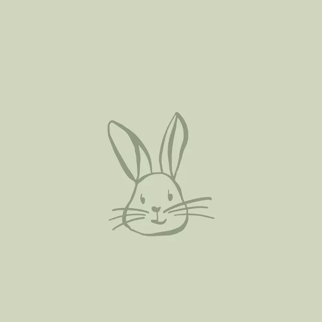 Geschirrtücher Hase grün