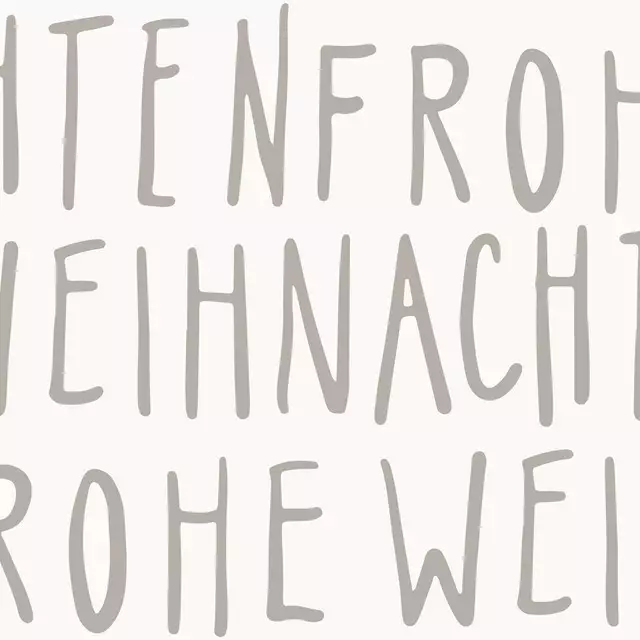 Servietten Frohe Weihnachten Pattern