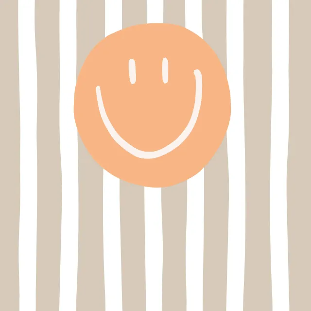 Smile Stripes orange