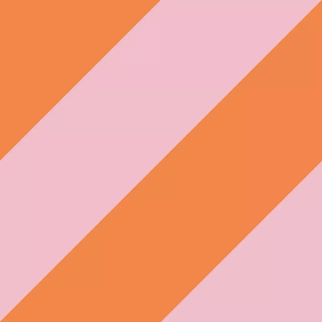 Tischdecke Stripes Orange Rosa