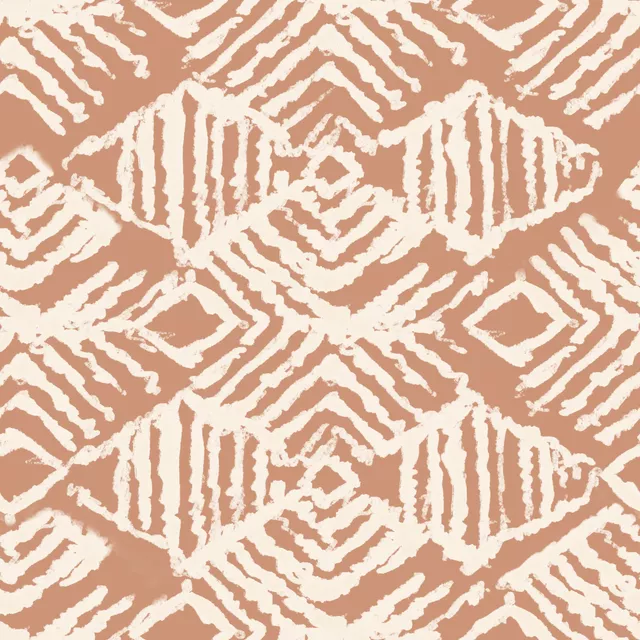 Kissen ETHNO IKAT Braun