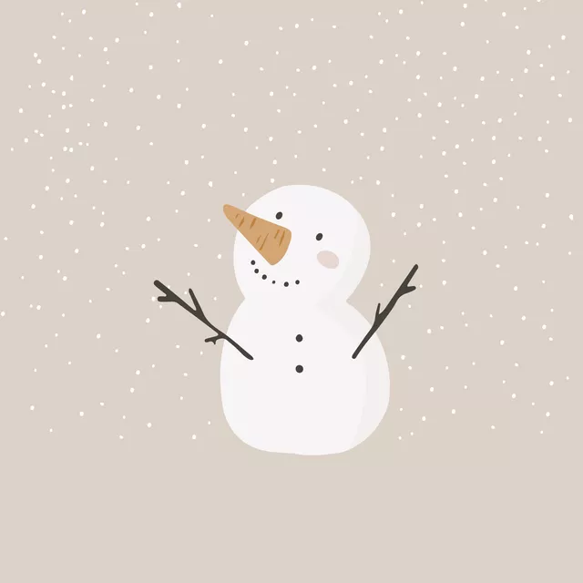 Kissen SCHNEEMANN