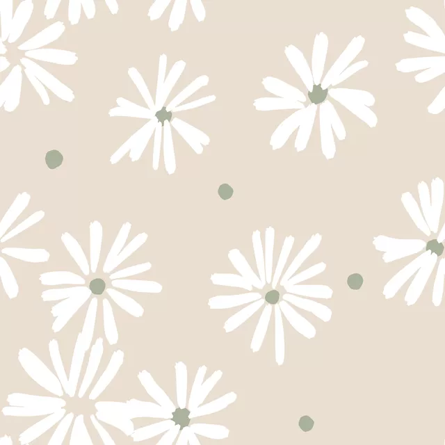 Sitzkissen Flower Pattern