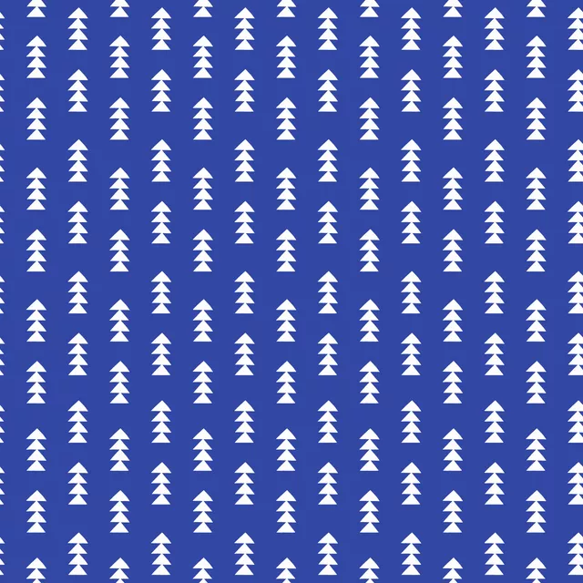 Pine Trees Blue
