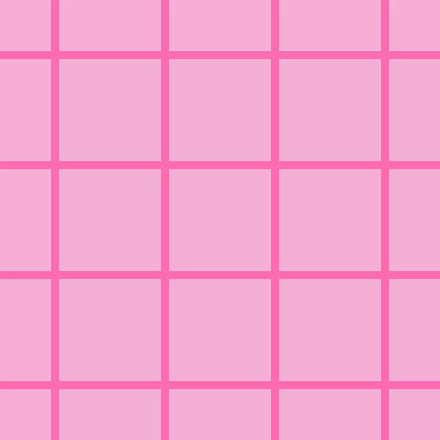 Bankauflage Pink & Rosa Grid