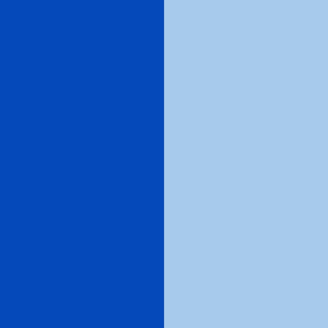 Tischläufer Colorblocking Blau