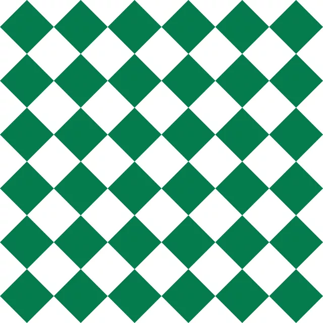 Diamond Checker green