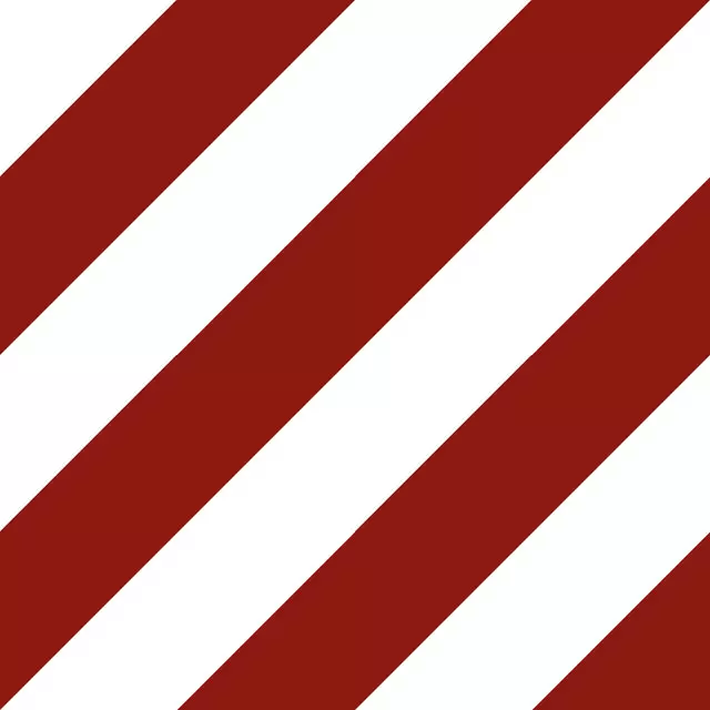 Diagonale Streifen Rot & Weiss