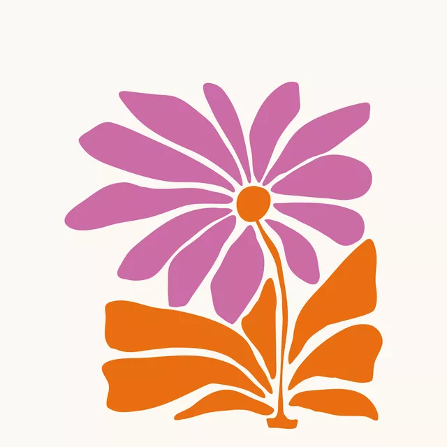 Sitzkissen Joyful flower