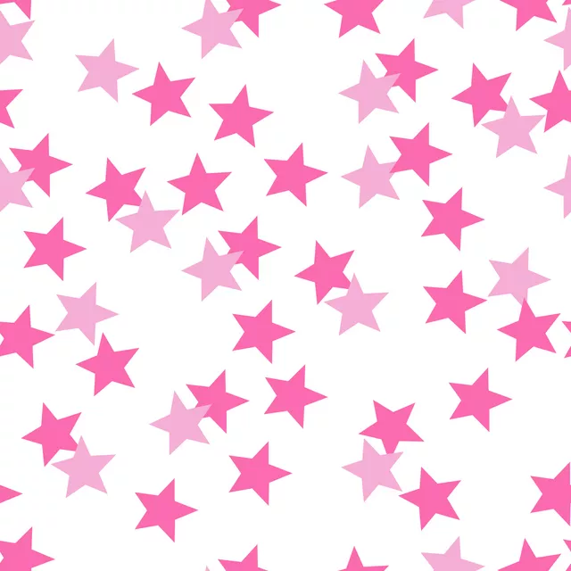 Pinke Sterne