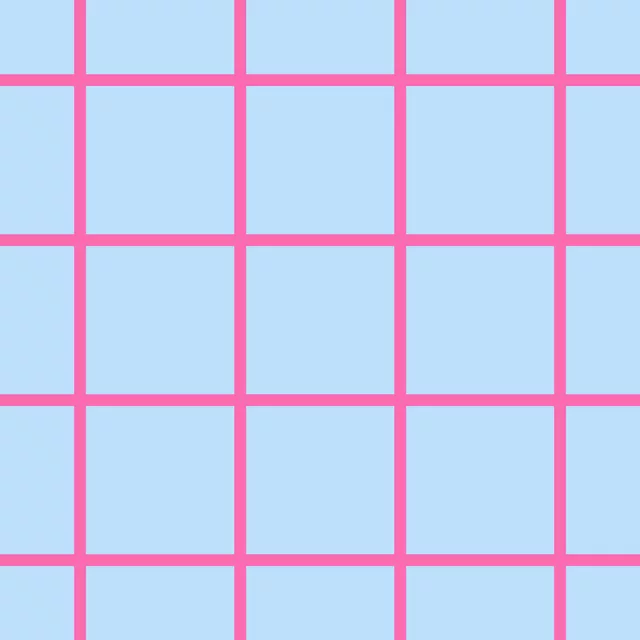 Pink & Blau Grid