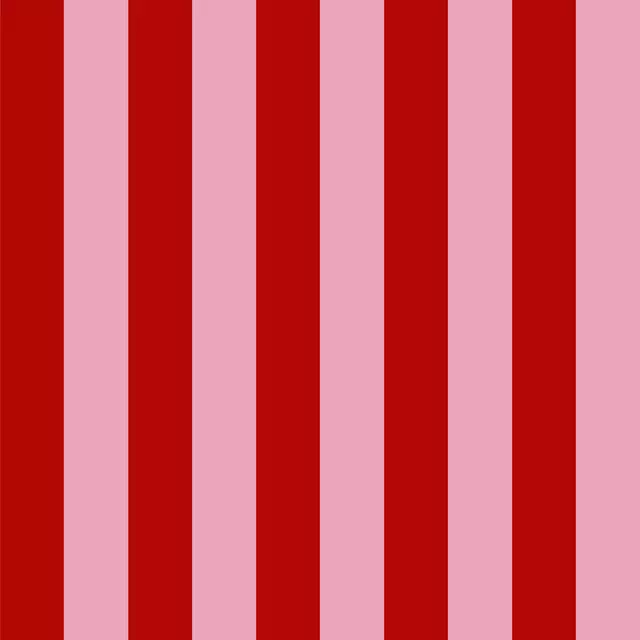 Tischläufer Streifen Rot&Pink