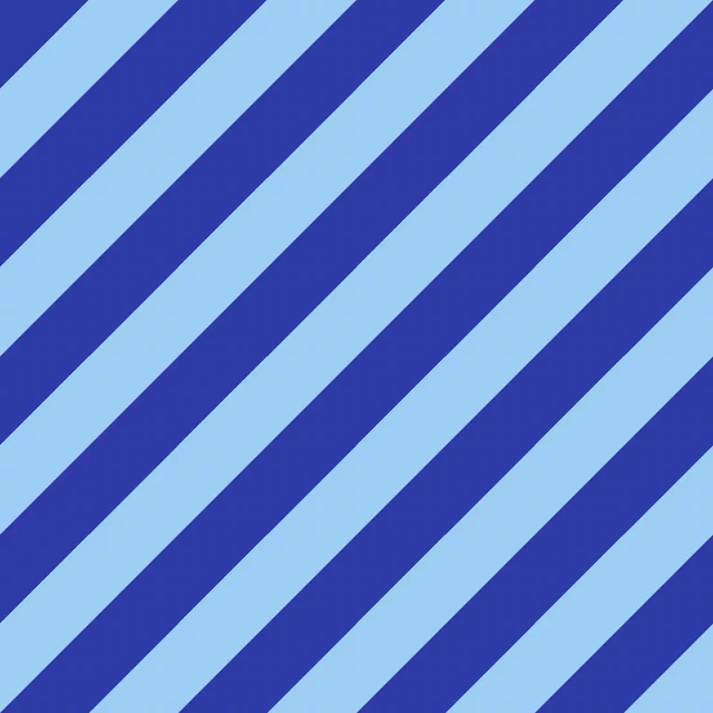 Blaue Streifen diagonal