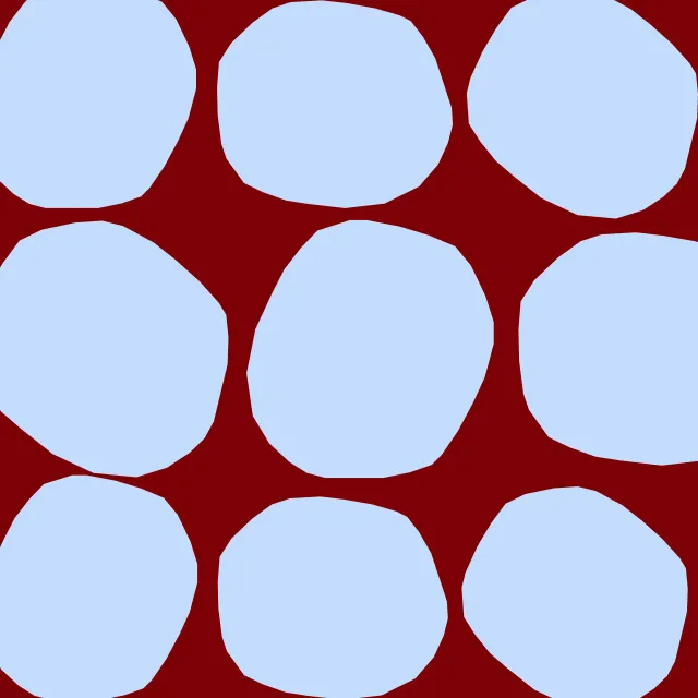 Tischdecke FORMA multi circles #3