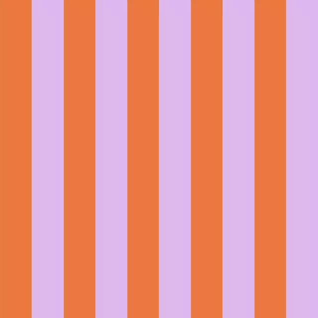 Streifen Lila & Orange