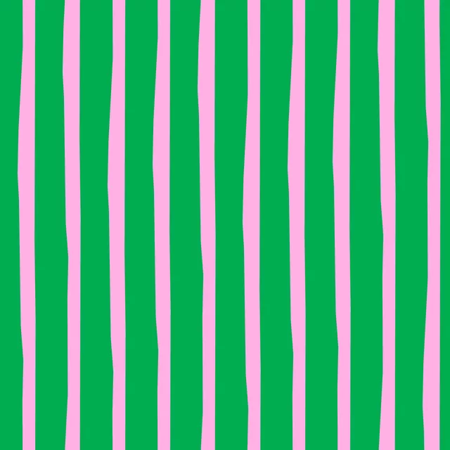 Big stripes pink green