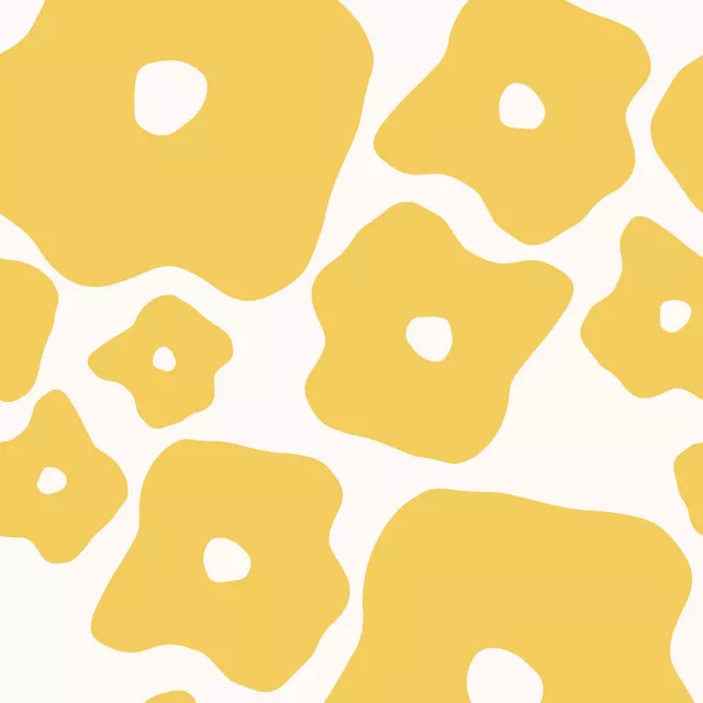 Sitzkissen Blossom yellow