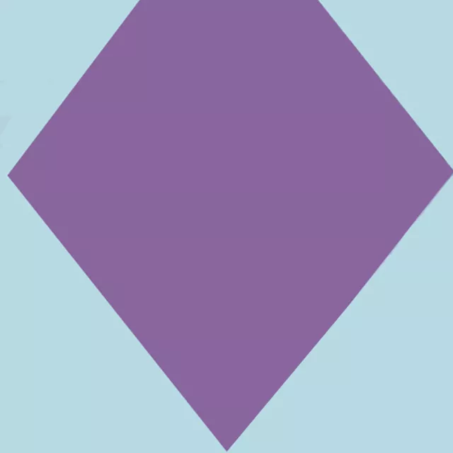 Rauten lila hellblau