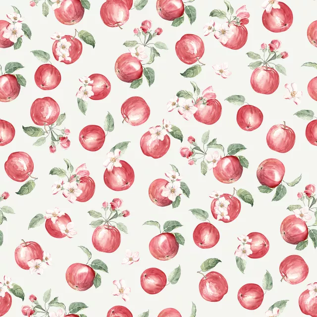 Kissen Apfel Blüte offwhite weiß