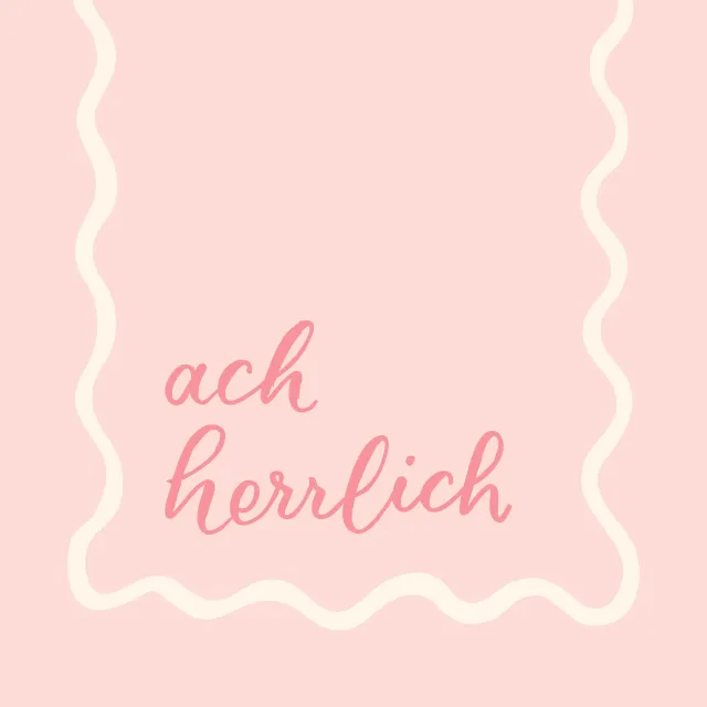 ach herrlich rosa