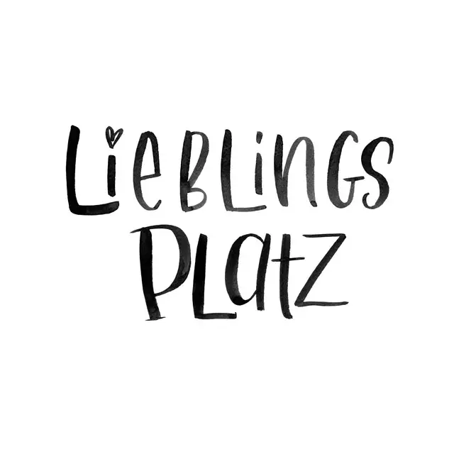 Lieblingsplatz Black Ink