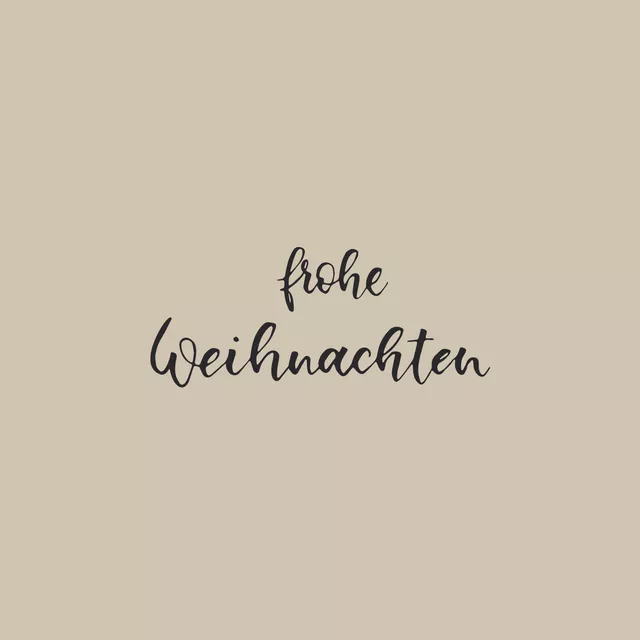 Tischset Frohe Weihnachten fog