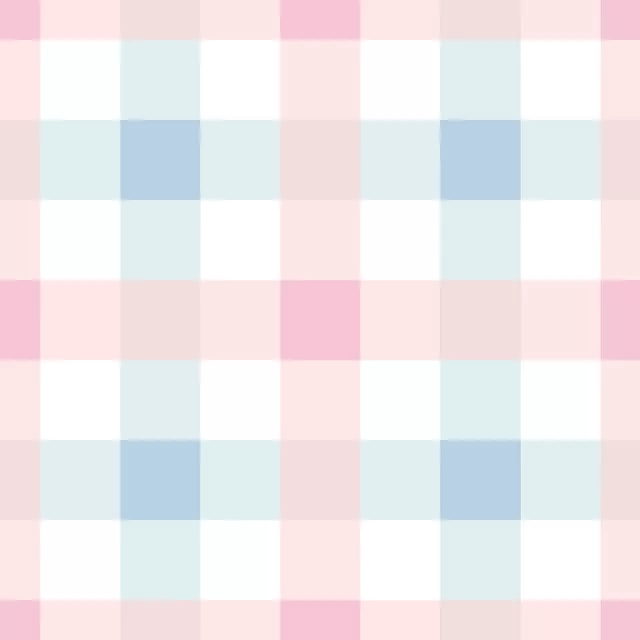Soft Plaid rosa blau